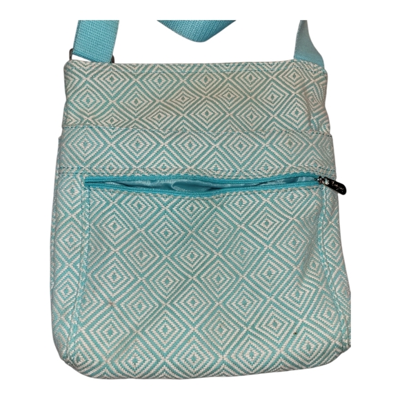 Thirty One Crossbody Purse Handbag Boho Colorful Spring - Picture 3 of 8